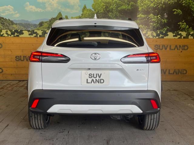 カローラクロス ハイブリッド Z 登録済未使用車 ガラスルーフ 10.5型ディスプレイオーディオ 全周囲カメラ レーダークルーズ ブラインドスポットモニター パワーバックドア シートベンチレーション ETC パワーシート LEDヘッド(16枚目)