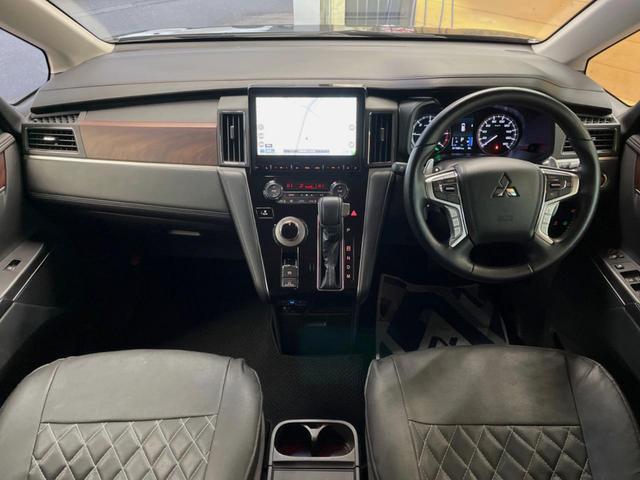 デリカD:5 P 純正10.1インチナビ 全周囲カメラ eアシスト レーダークルーズ ブラインドスポットモニター 両側パワスラ 電動ステップ シートヒーター LEDヘッド パワーバックドア 純正18インチアルミ ETC(2枚目)