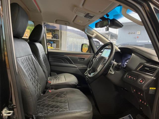 デリカD:5 P 純正10.1インチナビ 全周囲カメラ eアシスト レーダークルーズ ブラインドスポットモニター 両側パワスラ 電動ステップ シートヒーター LEDヘッド パワーバックドア 純正18インチアルミ ETC(7枚目)