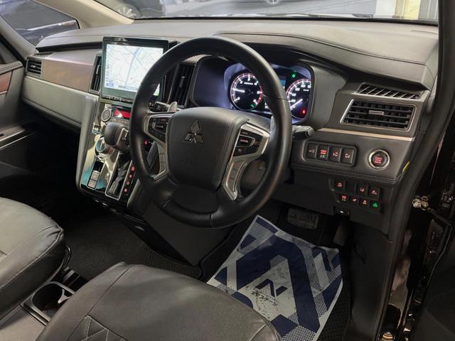 デリカD:5 P 純正10.1インチナビ 全周囲カメラ eアシスト レーダークルーズ ブラインドスポットモニター 両側パワスラ 電動ステップ シートヒーター LEDヘッド パワーバックドア 純正18インチアルミ ETC(32枚目)