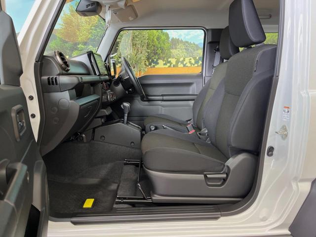 ジムニーシエラ ＪＣ　４ＷＤ　禁煙車　９型大画面ナビ　セーフティーサポート　クルーズコントロール　シートヒーター　ダウンヒルアシスト　ＬＥＤヘッドランプ　ＥＴＣ　オートハイビーム　純正１５インチアルミ　革巻きステアリング（25枚目）