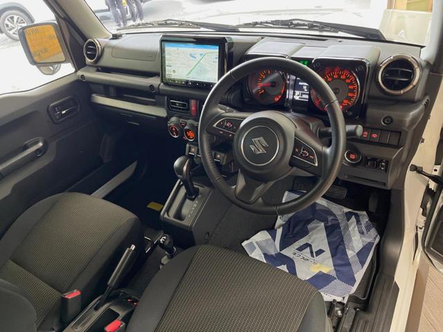 ジムニーシエラ ＪＣ　４ＷＤ　禁煙車　９型大画面ナビ　セーフティーサポート　クルーズコントロール　シートヒーター　ダウンヒルアシスト　ＬＥＤヘッドランプ　ＥＴＣ　オートハイビーム　純正１５インチアルミ　革巻きステアリング（31枚目）