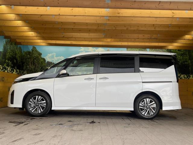 セレナ ハイウェイスターV 12.3型ディスプレイオーディオ 全周囲カメラ プロパイロット 禁煙車 両側電動スライドドア デジタルインナーミラー LEDヘッド ETC クリアランスソナー 16インチアルミ 革巻きステアリング(47枚目)