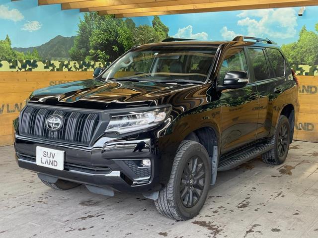 ランドクルーザープラド ＴＸ　Ｌパッケージ　マットブラックエディション　７人乗り　サンルーフ　禁煙車　純正９インチディスプレイオーディオ　全周囲カメラ　セーフティセンス　レーダークルーズ　黒革シート　グレード専用１８インチアルミ　ＬＥＤヘッド　ＥＴＣ　前席シートヒーター（60枚目）