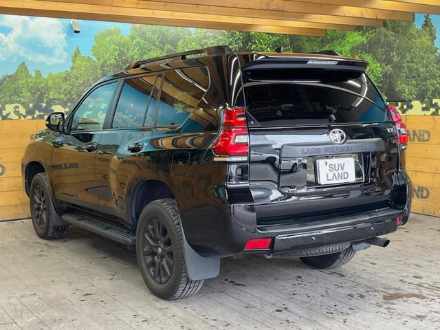 ランドクルーザープラド ＴＸ　Ｌパッケージ　マットブラックエディション　７人乗り　サンルーフ　禁煙車　純正９インチディスプレイオーディオ　全周囲カメラ　セーフティセンス　レーダークルーズ　黒革シート　グレード専用１８インチアルミ　ＬＥＤヘッド　ＥＴＣ　前席シートヒーター（64枚目）