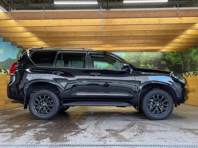 ランドクルーザープラド ＴＸ　Ｌパッケージ　マットブラックエディション　サンルーフ　ＢＩＧ－Ｘ９型ナビ　バックカメラ　セーフティセンス　レーダークルーズ　黒革シート　シートベンチレーション　グレード専用１８インチアルミ　革巻きステアリング　スマートキー　ＬＥＤヘッド（51枚目）