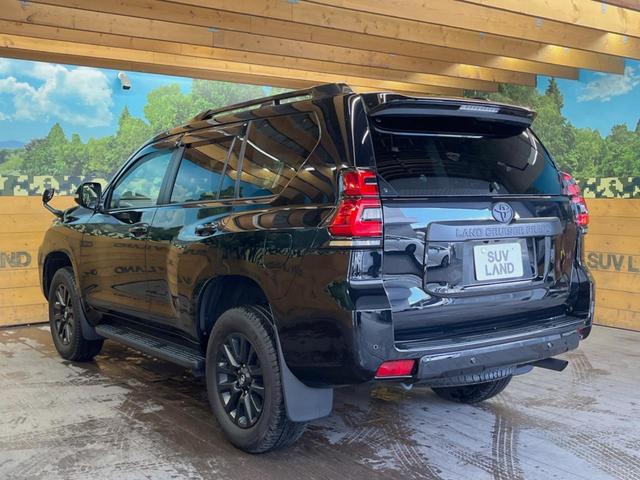 ランドクルーザープラド ＴＸ　Ｌパッケージ　マットブラックエディション　サンルーフ　ＢＩＧ－Ｘ９型ナビ　バックカメラ　セーフティセンス　レーダークルーズ　黒革シート　シートベンチレーション　グレード専用１８インチアルミ　革巻きステアリング　スマートキー　ＬＥＤヘッド（53枚目）