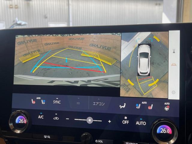 ＮＸ ＮＸ３５０ｈ　バージョンＬ　サンルーフ　１４型ディスプレイオーディオ　全周囲カメラ　プリクラッシュセーフティ　レーダークルーズ　茶革シート　デジタルインナーミラー　純正２０インチアルミ　シートベンチレーション　三眼ＬＥＤヘッド（5枚目）