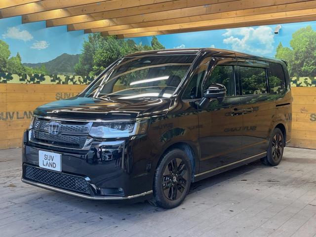 ステップワゴン ｅ：ＨＥＶスパーダ　純正１１．４インチナビ　全周囲カメラ　ホンダセンシング　レーダークルーズ　両側パワスラ　ハーフレザーシート　ブラインドスポットモニター　パワーバックドア　シートヒーター　ＬＥＤヘッド　１６インチアルミ（47枚目）