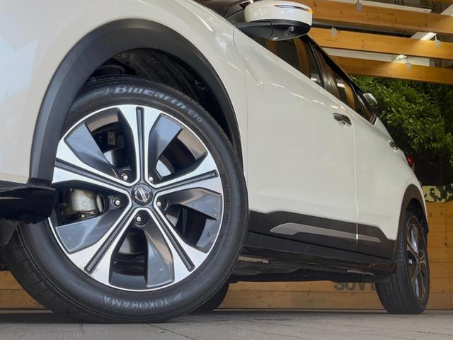 キックス X 純正9インチナビ 全周囲カメラ インテリジェントエマージェンシー プロパイロット 禁煙車 ハーフレザーシート コーナーセンサー ルーフレール オートブレーキホールド LEDヘッド 17インチアルミ(25枚目)