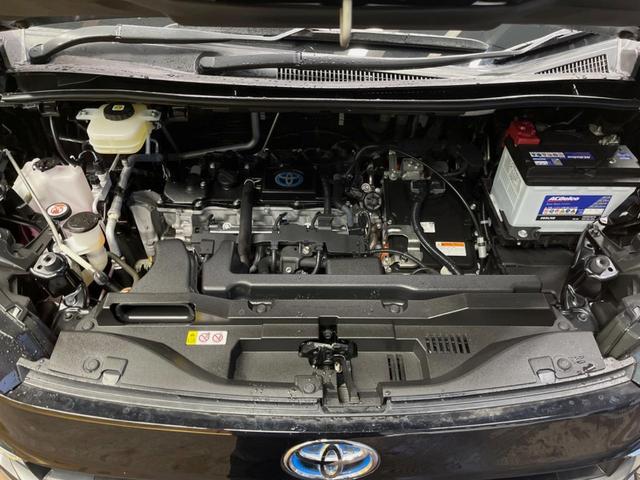 ヴォクシー ハイブリッドＳ－Ｇ　８インチディスプレイオーディオ　バックカメラ　セーフティセンス　レーダークルーズ　両側パワスラ　フリップダウン　ＬＥＤヘッド　革巻きステアリング　純正１６インチアルミ　オートエアコン　ＥＴＣビルトイン（18枚目）