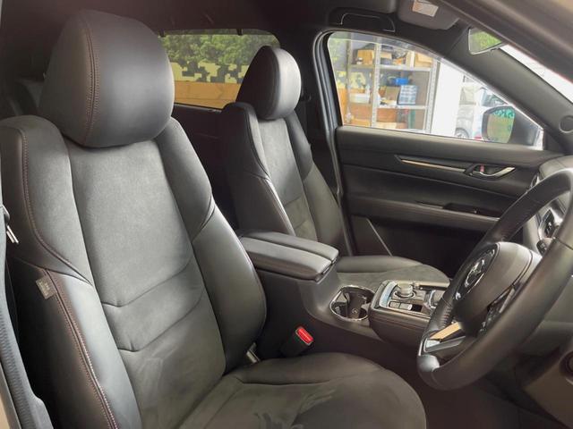 CX-8 25S ブラックトーンエディション 10.25インチマツダコネクトナビ 全周囲カメラ メモリー機能付きパワーシート パワーバックドア ハーフレザーシート シートヒーター 純正19インチアルミ オートブレーキホールド Bluetooth(8枚目)