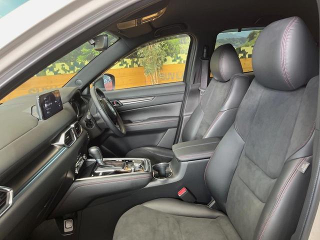 CX-8 25S ブラックトーンエディション 10.25インチマツダコネクトナビ 全周囲カメラ メモリー機能付きパワーシート パワーバックドア ハーフレザーシート シートヒーター 純正19インチアルミ オートブレーキホールド Bluetooth(27枚目)