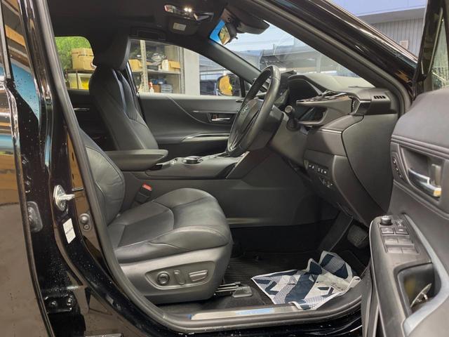 ハリアー Z レザーパッケージ 調光パノラマルーフ 12.3型ディスプレイオーディオ 全周囲カメラ レーダークルーズ JBLサウンド シートベンチレーション ブラインドスポットモニター パワーシート パワーバックドア(10枚目)