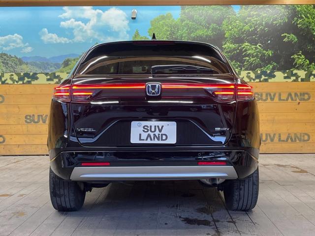 ヴェゼル ｅ：ＨＥＶ　Ｚ　９型ホンダコネクトナビ　バックカメラ　レーダークルーズ　禁煙車　パワーバックドア　シートヒーター　ダウンヒルアシスト　ＬＥＤヘッド　ＥＴＣ　置くだけ充電　クリアランスソナー　１８インチアルミ（52枚目）