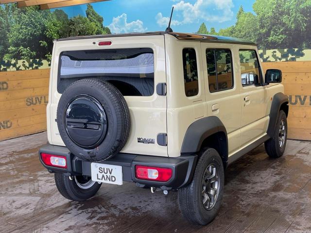 ジムニーノマド FC 4WD 登録済未使用車 衝突被害軽減システム レーダークルーズ コーナーセンサー スマートキー LEDヘッド 純正15インチアルミ 車線逸脱警報 オートライト オートエアコン(18枚目)