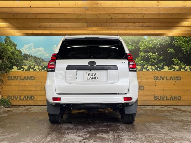 ランドクルーザープラド ＴＸ　Ｌパッケージ　マットブラックエディション　４ＷＤ　ディーゼル（軽油）　７人乗り　サンルーフ　全周囲カメラ　衝突被害軽減システム　レーダークルーズ　ブラインドスポットモニター　禁煙車　ベージュ内装　前席シートエアコン　コーナーセンサー（64枚目）