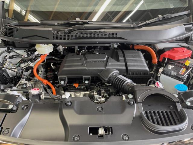 ステップワゴン ｅ：ＨＥＶスパーダ　登録済未使用車　純正１１．４インチナビ　バックカメラ　ホンダセンシング　レーダークルーズ　ハーフレザーシート　両側パワスラ　ブラインドスポットモニター　シーケンシャルターンランプ　パワーバックドア（18枚目）