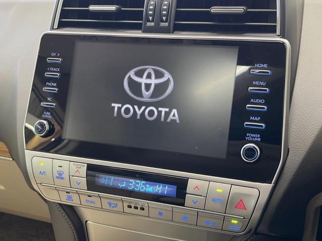 ランドクルーザープラド ＴＸ　Ｌパッケージ　４ＷＤ　７人乗り　サンルーフ　９型ディスプレイオーディオ　全周囲カメラ　レーダークルーズ　シートベンチレーション　　ベージュ革シート　ＬＥＤヘッド　クリアランスソナー　ＥＴＣ　ＯＰ１９インチアルミ（4枚目）