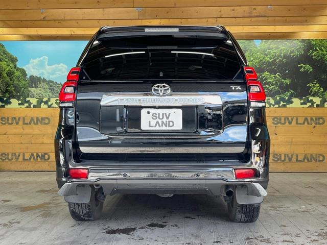 ランドクルーザープラド ＴＸ　Ｌパッケージ　４ＷＤ　７人乗り　サンルーフ　９型ディスプレイオーディオ　全周囲カメラ　レーダークルーズ　シートベンチレーション　　ベージュ革シート　ＬＥＤヘッド　クリアランスソナー　ＥＴＣ　ＯＰ１９インチアルミ（64枚目）