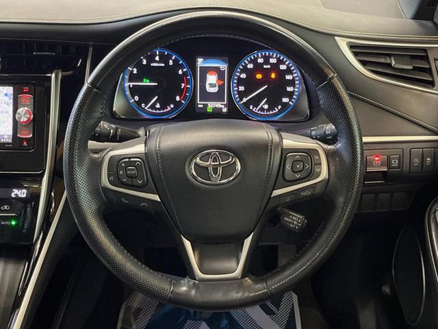 ハリアー エレガンス サンルーフ SDナビ バックカメラ レーダークルーズ 禁煙車 パワーシート ETC クリアランスソナー LEDヘッド 純正17インチアルミ ハーフレザーシート オートハイビーム 衝突軽減(11枚目)