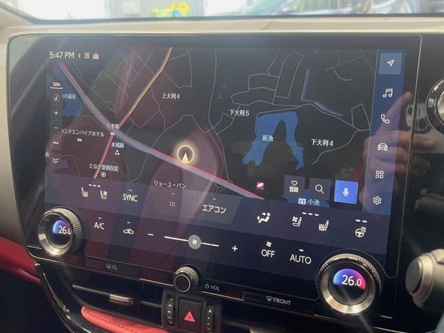 ＮＸ ＮＸ３５０ｈ　Ｆスポーツ　パノラマサンルーフ　１４インチディスプレイオーディオ　全周囲カメラ　プリクラッシュセーフティ　レーダークルーズ　ブラインドスポットモニター　三眼ＬＥＤヘッド　２０インチアルミ　ＥＴＣ　赤革シート（21枚目）