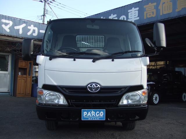 ダイナトラック 2トン全低床強化ダンプ ワンオ-ナ-車 左電格ミラ- 極東強化ダンプ 全面塗装済み 内装クリーニング済み(3枚目)