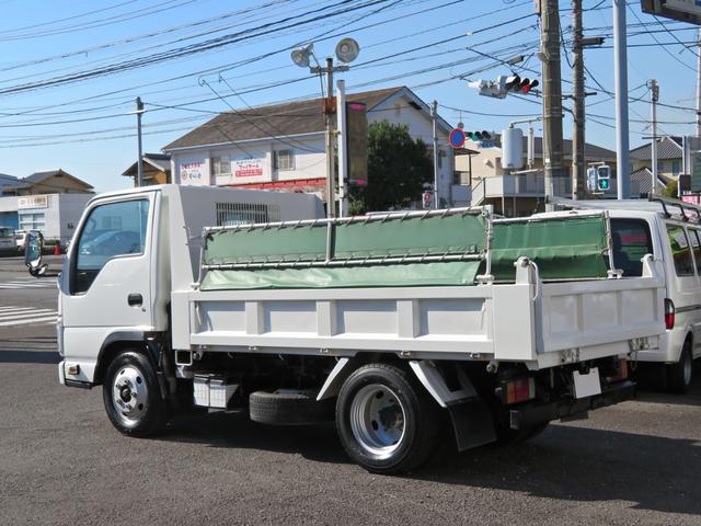 エルフトラック 全低床3tダンプ コボレーン付 3.0ディーゼルターボエンジン フロア6速MT 積載量3000kg ETC 運転席エアバック エアコン パワステ パワーウインドウ(7枚目)