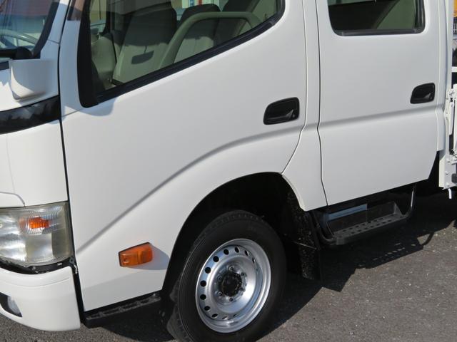 ダイナトラック Ｗキャブロングジャストロー　Ｗキャブ低床１．１５ｔ積　３．０ディーゼルターボ　フロアオートマ　荷台内寸（長さ２１０ｃｍＸ横幅１６０ｃｍ）　荷台フロア鉄板張り　積載量１１５０ｋｇ（29枚目）