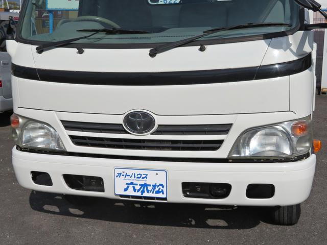 ダイナトラック 超ロング3t積 タダノ4段クレーン ラジコン フックイン付 4.0ディーゼルターボエンジン フロア6速ミッション 荷台内寸(長さ447cmX横幅207cm) 荷台フロア鉄板張り 積載量3000kg(28枚目)