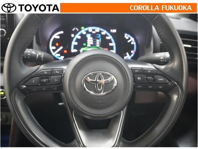 ヤリスクロス ハイブリッドZ 衝突被害軽減システム メモリーナビ ETC バックカメラ ドラレコ キーレス スマートキー 盗難防止装置(17枚目)