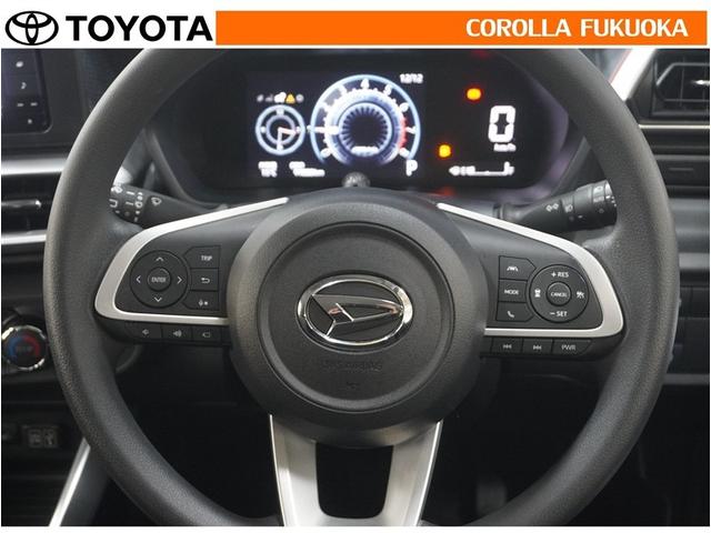 ロッキー G 衝突被害軽減システム メモリーナビ フルセグ ETC バックカメラ ドラレコ CD DVD再生 キーレス スマートキー アイドリングストップ 盗難防止装置(22枚目)