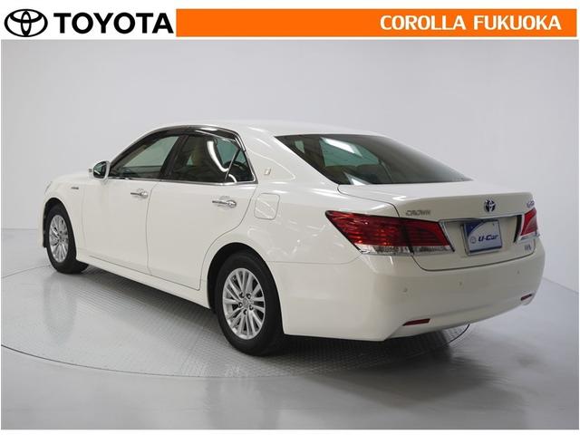 クラウンハイブリッド ロイヤルサルーン 衝突被害軽減システム メモリーナビ フルセグ ETC バックカメラ CD DVD再生 キーレス スマートキー 盗難防止装置(6枚目)