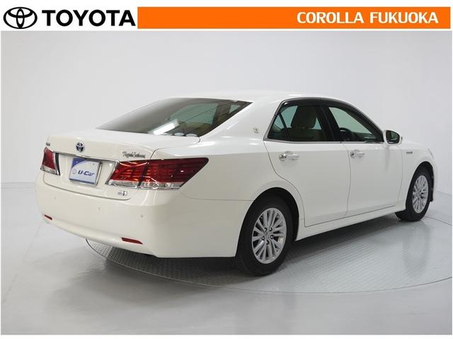 クラウンハイブリッド ロイヤルサルーン 衝突被害軽減システム メモリーナビ フルセグ ETC バックカメラ CD DVD再生 キーレス スマートキー 盗難防止装置(7枚目)