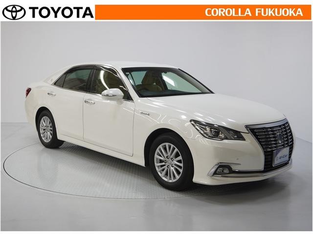 クラウンハイブリッド ロイヤルサルーン 衝突被害軽減システム メモリーナビ フルセグ ETC バックカメラ CD DVD再生 キーレス スマートキー 盗難防止装置(9枚目)