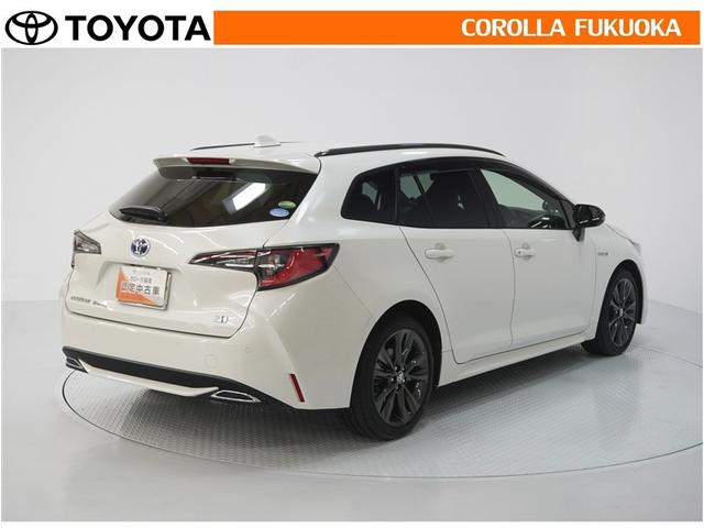 カローラツーリング ハイブリッド ダブルバイビー 衝突被害軽減システム メモリーナビ ETC バックカメラ ドラレコ キーレス スマートキー 盗難防止装置(8枚目)