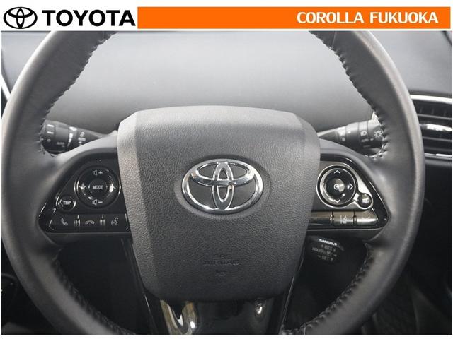 プリウス A 衝突被害軽減システム メモリーナビ フルセグ ETC バックカメラ ドラレコ CD DVD再生 キーレス スマートキー 盗難防止装置(19枚目)