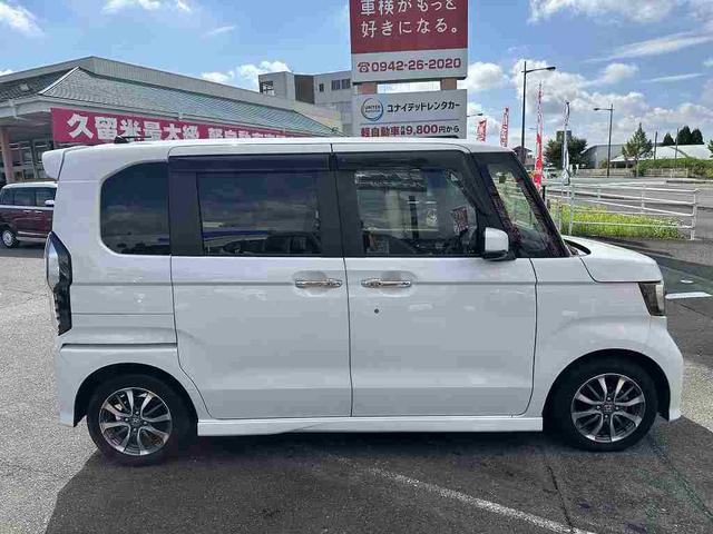Ｎ－ＢＯＸカスタム Ｌ　Ｈｏｎｄａ　ＳＥＮＳＩＮＧ　純正フルセグナビＢｌｕｅｔｏｏｔｈ付　バックカメラ　両側スライド片側電動ドア　スマートキー　クリアランスソナー　ＥＴＣ　ＥＣＳ　ドライブレコーダー　ＬＥＤヘッドライト（5枚目）