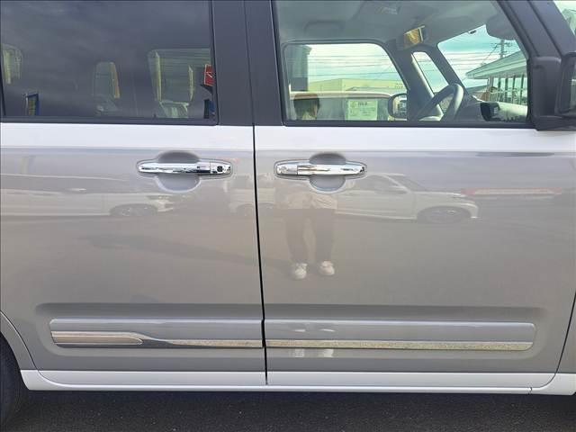 ムーヴキャンバス ストライプスＧ　両側電動スライドドア　衝突被害軽減ブレーキ　スマートキー　クリアランスソナー　アイドリングストップ　ＥＣＳ　ＬＥＤヘッドライト（18枚目）