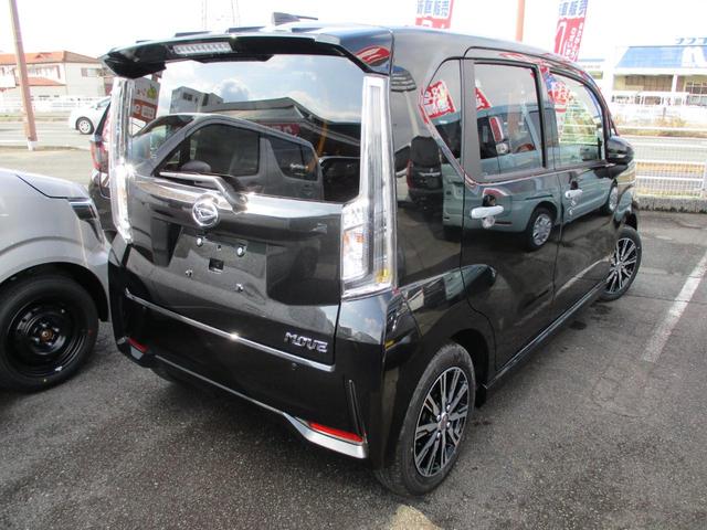 ムーヴ カスタム Xリミテッド SAIII 衝突被害軽減ブレーキ アクセル踏み間違え防止 アイドリングストップ レーンキープアシスト オートマチックハイビーム スマートキー シートヒーター バックカメラ 盗難防止システム(4枚目)