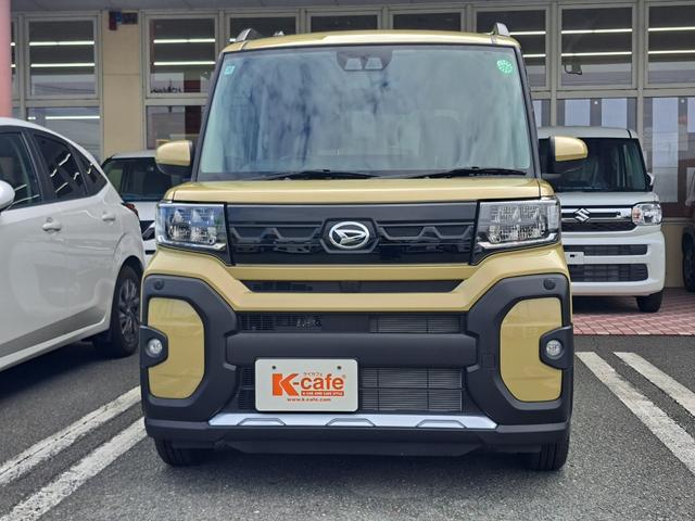 タント ファンクロス　登録済み未使用車　両側電動スライドドア　アイドリングストップ　プッシュスタート　電動パーキングブレーキ　オートエアコン　ロールサンシェード（6枚目）