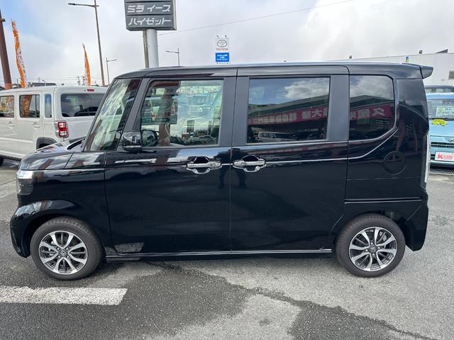 N-BOXカスタム ベースグレード Honda SENSING 両側スライド片側電動ドア スマートキー シートヒーター ACC ECS LEDヘッドライト(13枚目)