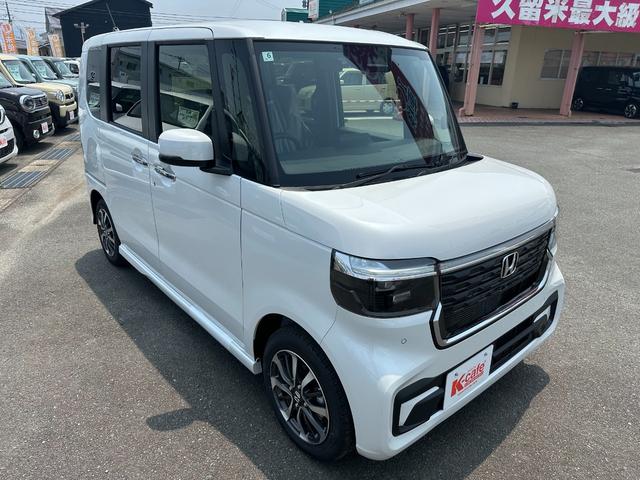 N-BOXカスタム ベースグレード Honda SENSING 両側スライド片側電動ドア スマートキー シートヒーター ACC ECS LEDヘッドライト(6枚目)