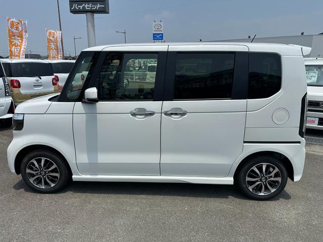 N-BOXカスタム ベースグレード Honda SENSING 両側スライド片側電動ドア スマートキー シートヒーター ACC ECS LEDヘッドライト(8枚目)