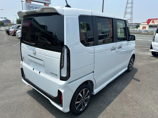 N-BOXカスタム ベースグレード Honda SENSING 両側スライド片側電動ドア スマートキー シートヒーター ACC ECS LEDヘッドライト(13枚目)