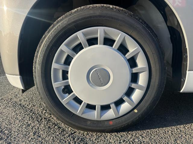 ムーヴキャンバス ストライプスＧ　登録済み未使用車　両側電動スライドドア　電動パーキングブレーキ　シートヒーター（7枚目）