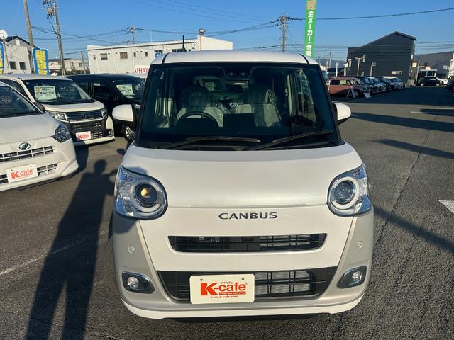 ムーヴキャンバス ストライプスＧ　登録済み未使用車　両側電動スライドドア　電動パーキングブレーキ　シートヒーター（14枚目）