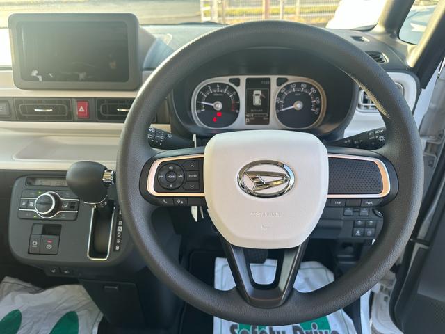 ムーヴキャンバス ストライプスＧ　登録済み未使用車　両側電動スライドドア　電動パーキングブレーキ　シートヒーター（58枚目）