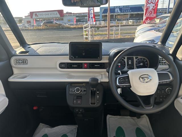 ムーヴキャンバス ストライプスＧ　登録済み未使用車　両側電動スライドドア　電動パーキングブレーキ　シートヒーター（65枚目）