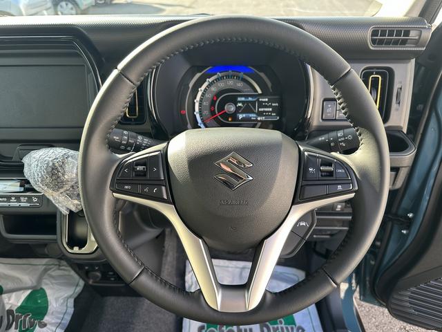 ハスラー ハイブリッドX 衝突被害軽減ブレーキ 車線逸脱防止装置 スマートキー クリアランスソナー アイドリングストップ ACC ECS シートヒーター LEDヘッドライト(23枚目)